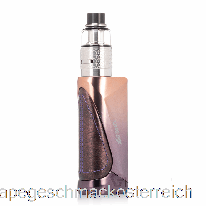 Oxva Unibox Pnm 80w Starter Kit Gold Lila Vape Geschmack